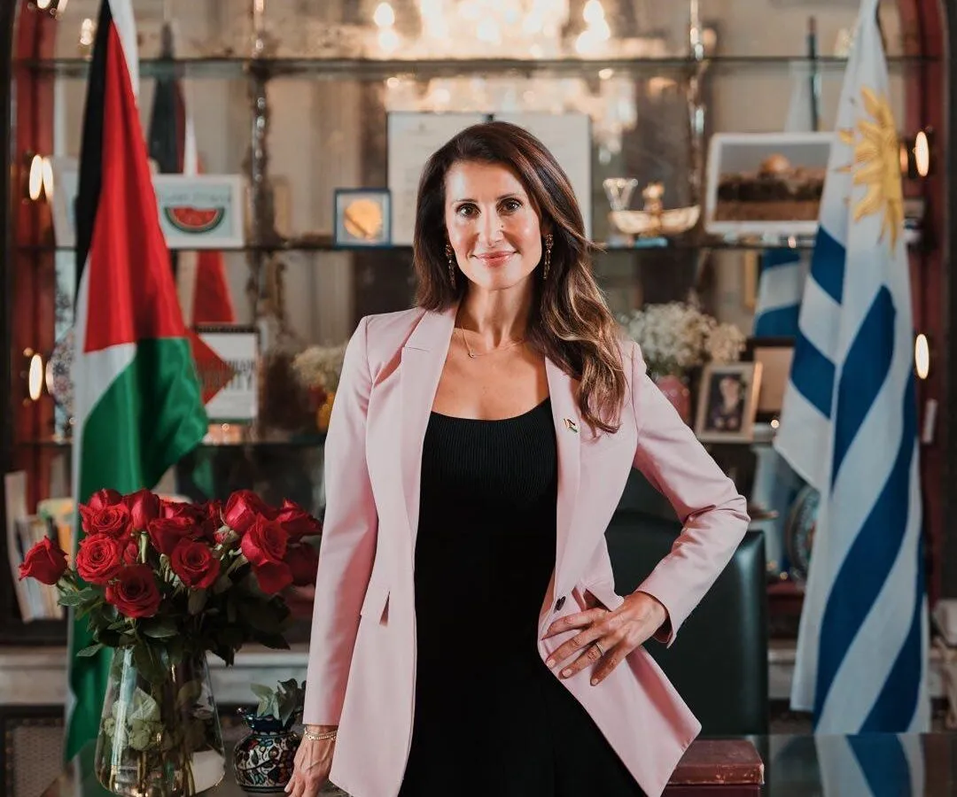 Nadya Rasheed embajadora de Palestina en México
