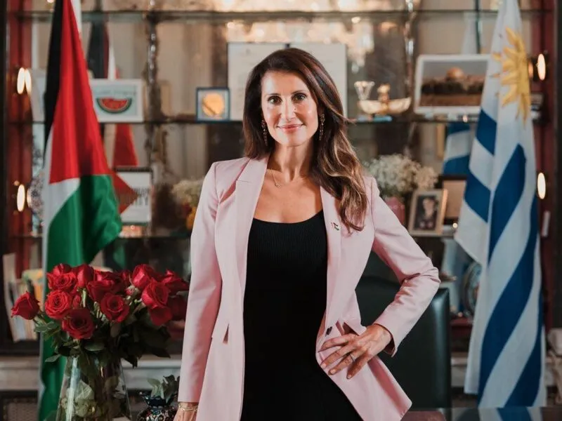 Nadya Rasheed embajadora de Palestina en México