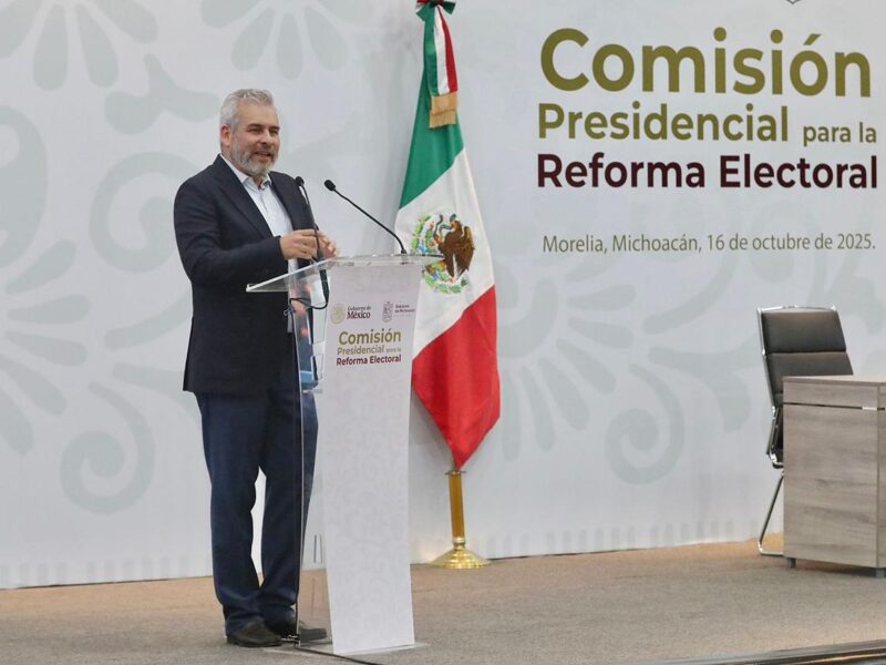 Necesarias las propuestas ciudadanas para reforma electoral de fondo: Bedolla
