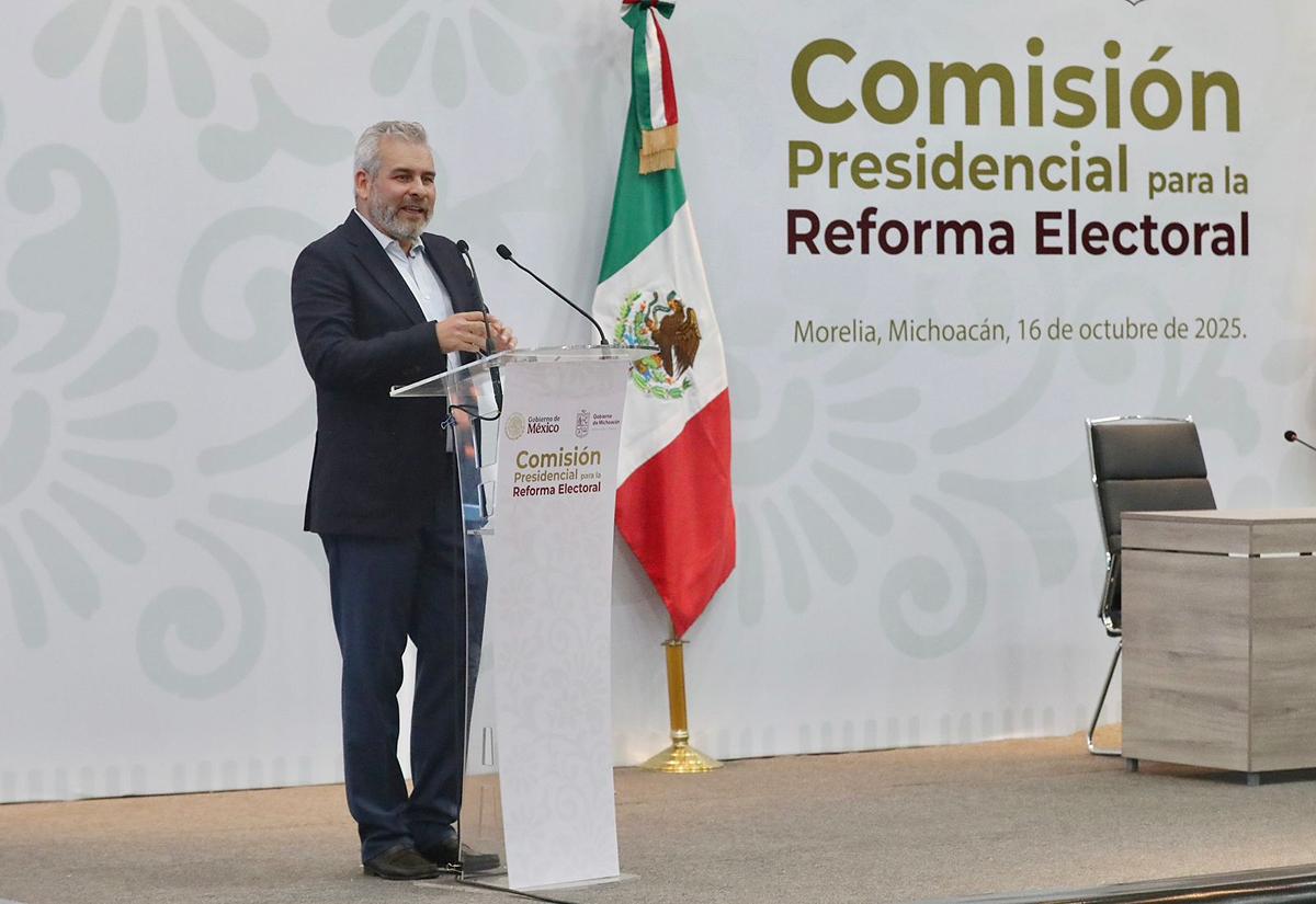 Necesarias las propuestas ciudadanas para reforma electoral de fondo: Bedolla