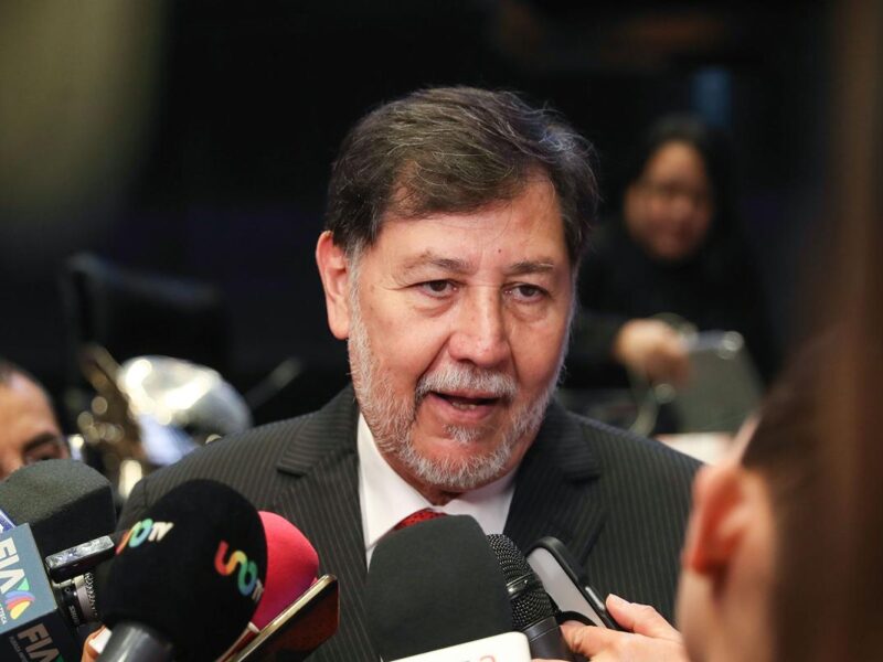 Noroña desafió a la oposición a que lo denuncie por viaje a Palestina