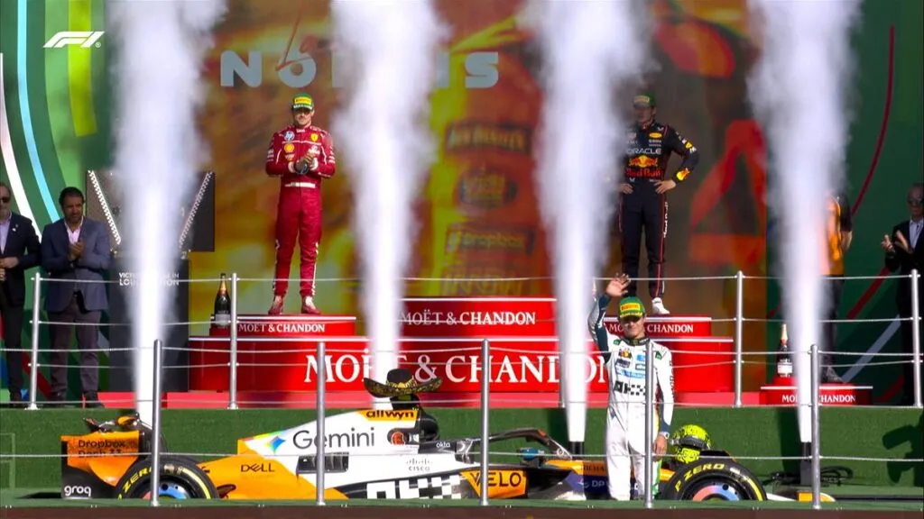 ¡Norris es el ganador del Gran Premio de México 2025 y es el nuevo líder de la Fórmula 1!
