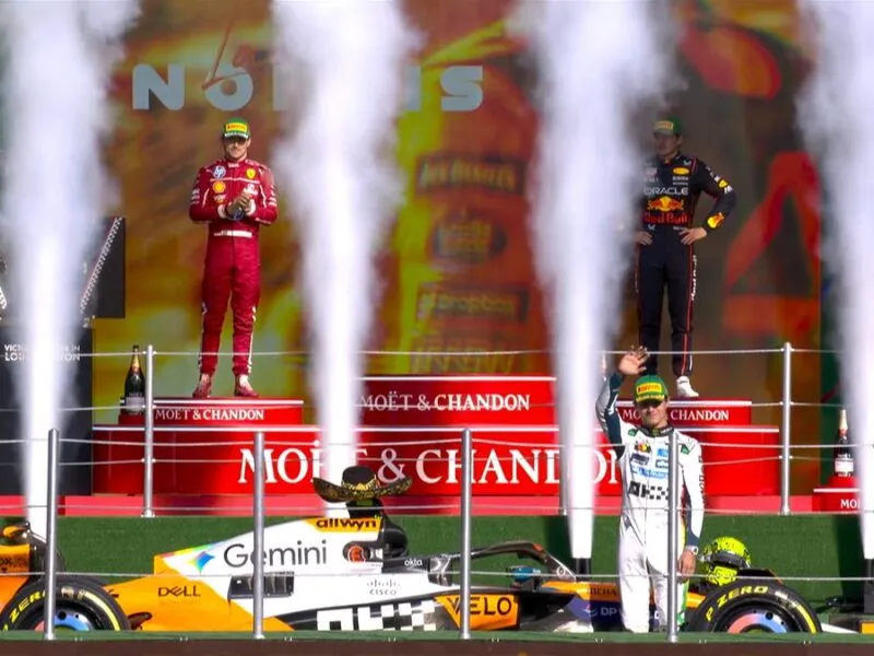 ¡Norris es el ganador del Gran Premio de México 2025 y es el nuevo líder de la Fórmula 1!