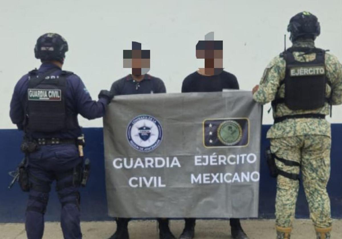 operativo Buenavista SSP hombres asegurados