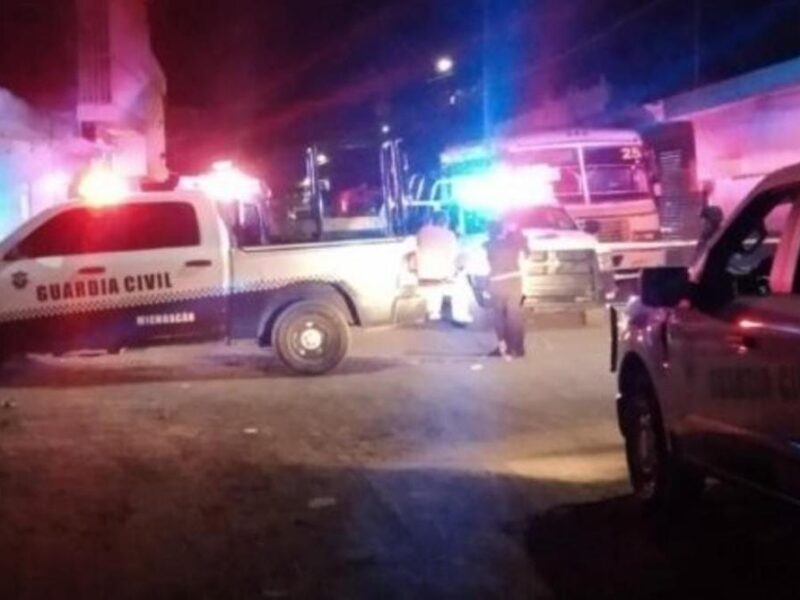 Peatón fue asesinado a balazos por sicarios en la colonia García Robles, Zamora