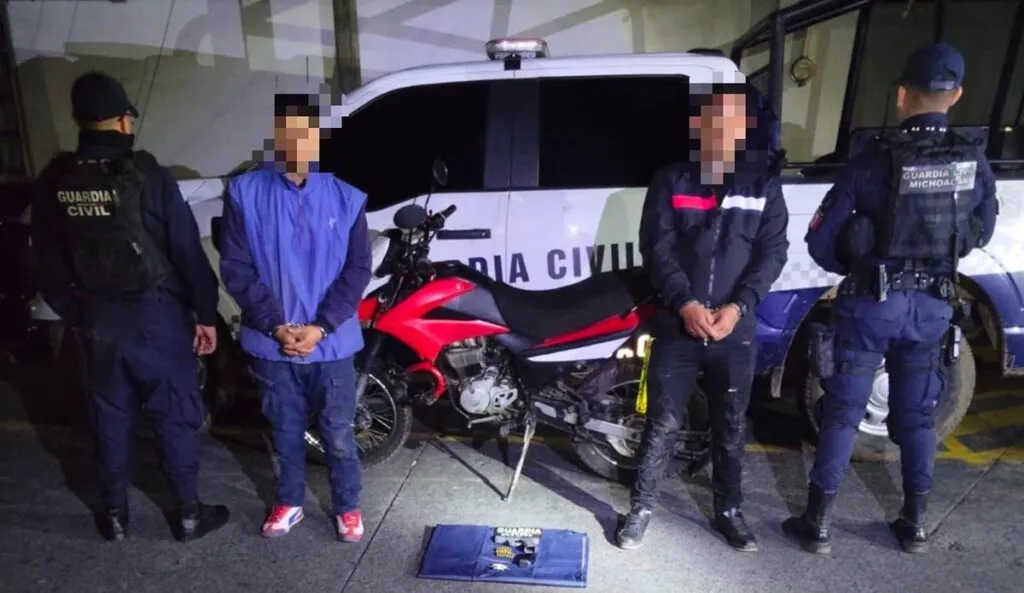 posesión de arma de fuego Uruapan SSP