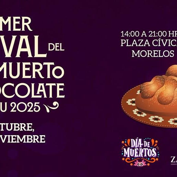 Mónica Valdez invita al Primer Festival del Pan de Muerto y el Chocolate Zacapu 2025
