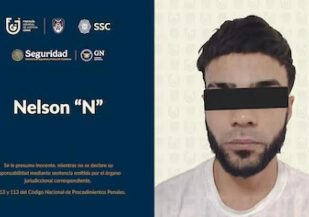 Procesan a Nelson "N", presunto líder del Tren de Aragua, y a un colaborador en CDMX-1