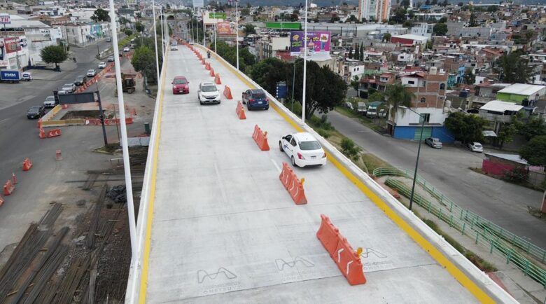 puente sur distribuidor Eréndira contraflujo