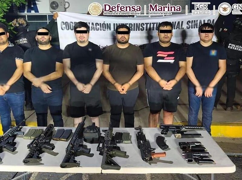 Recapturan a "El Mono Canelo", "El Chango" y cómplices en de Los Chapitos en Sinaloa