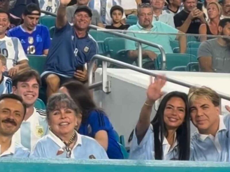 Reencuentro de Cristian y Verónica Castro en Miami 2