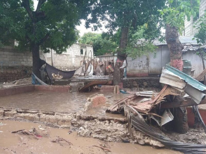 Reportan al menos 20 personas fallecidas tras lluvias generadas por 'Melissa' en Haití