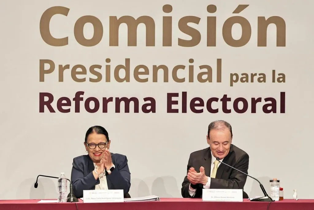 Rosa Icela reforma electoral reducir costos, modernizar comicios y garantizar transparencia y representación