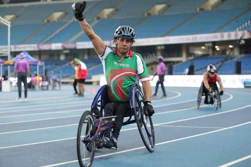Salvador Hernández cerca del podio en Mundial de Para Atletismo Nueva Delhi 2025
