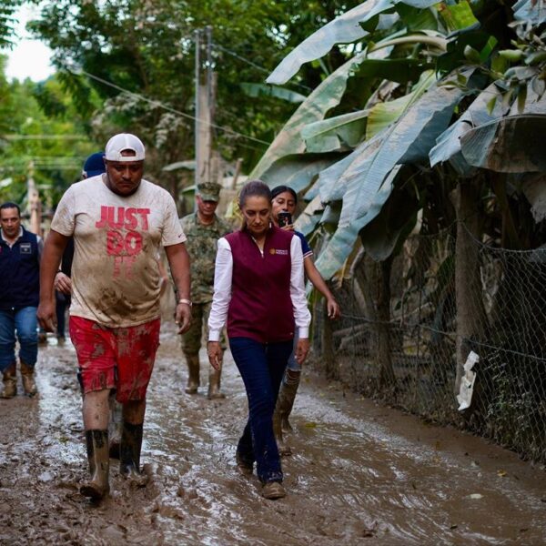 Claudia Sheinbaum asegura monitoreo constante del Río Pánuco
