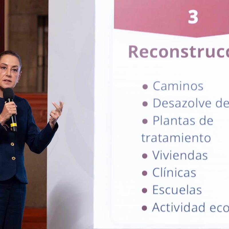 Plan de reconstrucción por inundaciones requerirá 10 mil millones: Sheinbaum