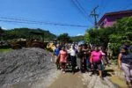 Sheinbaum supervisa zonas afectadas por lluvias e inundaciones