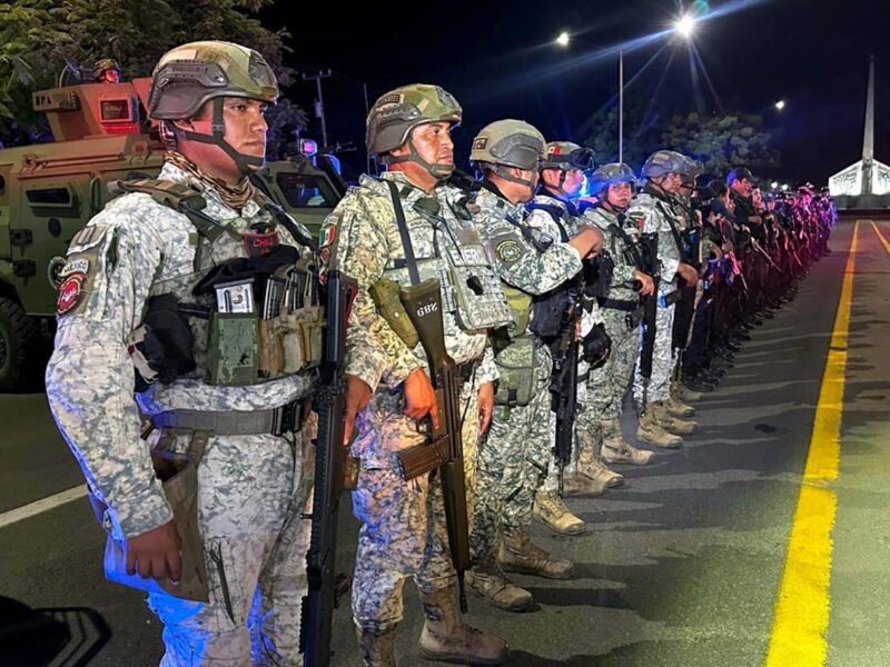 SSP intensifica acciones de la Operación Apatzingán para asegurar orden público