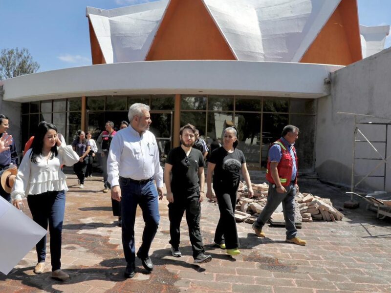 Supervisa Bedolla avances de la modernización del Planetario de Morelia