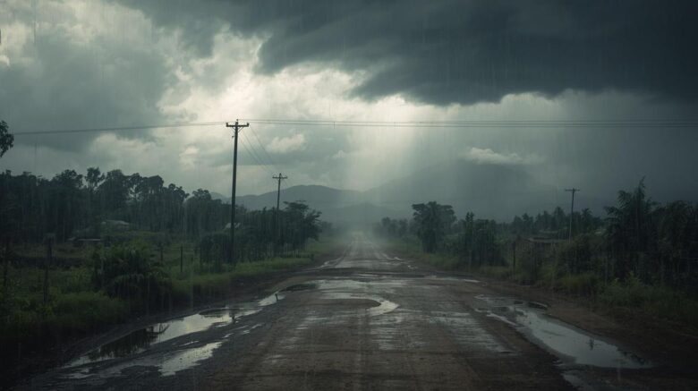 Suspenden clases por fuertes lluvias en siete municipios de Sinaloa