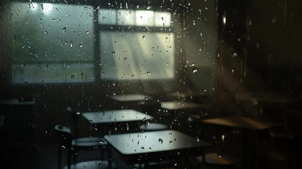 suspensión de clases por lluvias