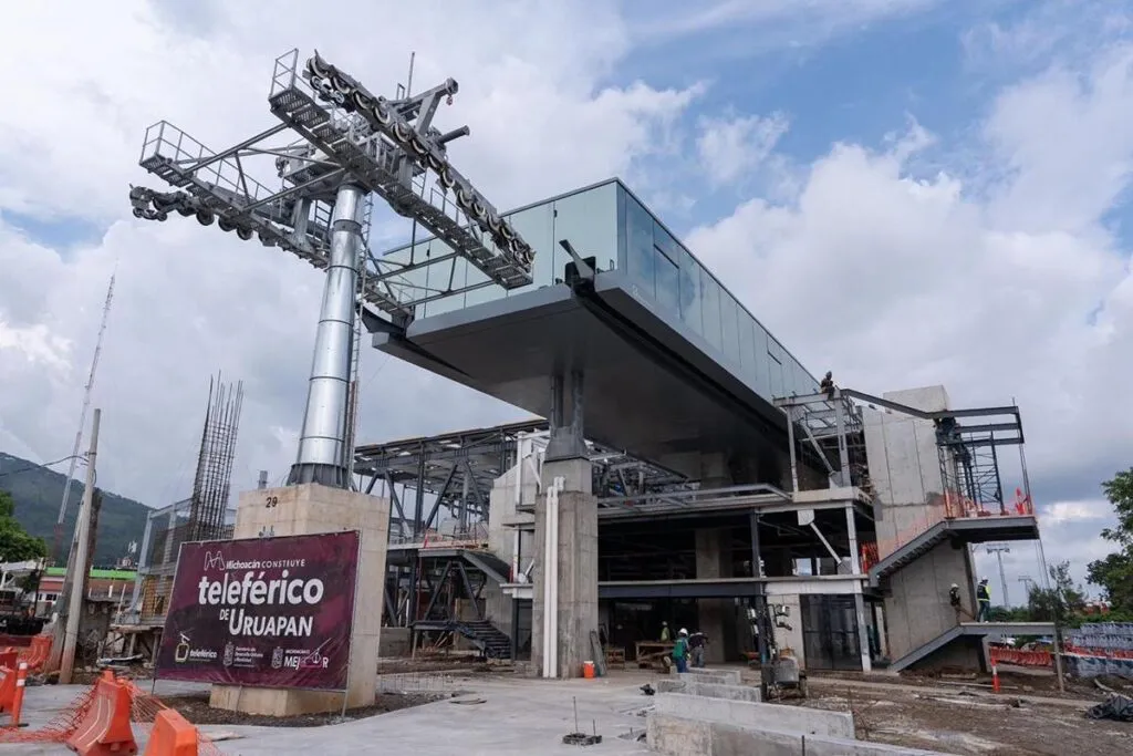 Teleférico de Uruapan, con avance del 92 %: Gladyz Butanda