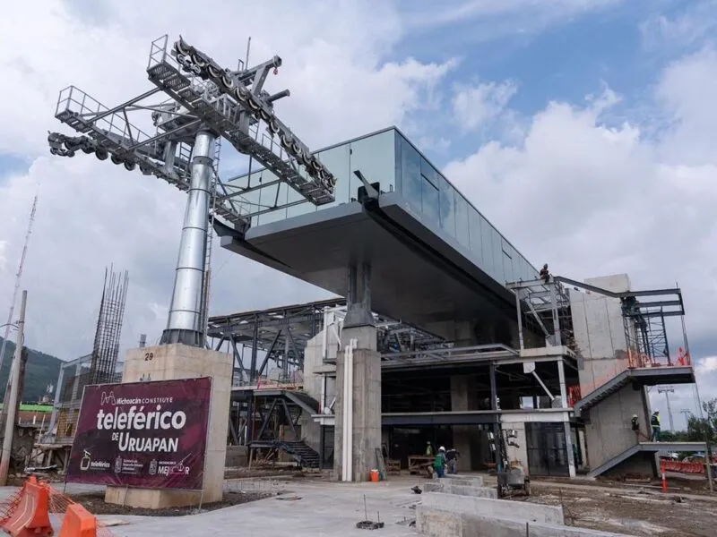 Teleférico de Uruapan, con avance del 92 %: Gladyz Butanda
