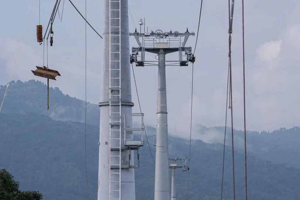Teleférico de Uruapan, con avance del 92 %: Gladyz Butanda3