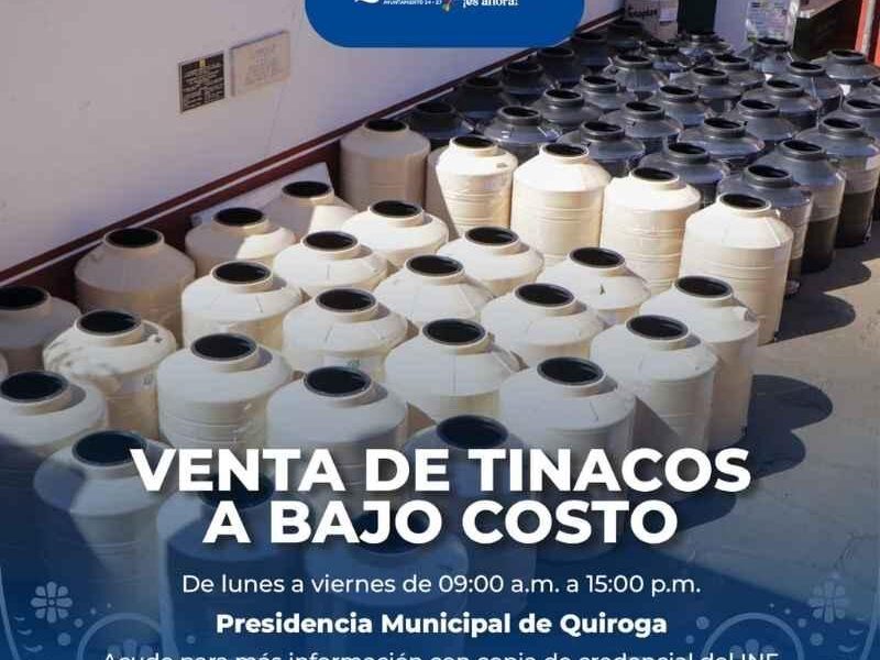 tinacos a bajo costo quiroga