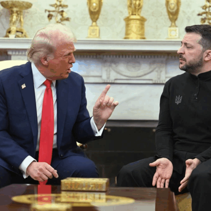 Trump presiona a Zelenski para ceder el Donbás