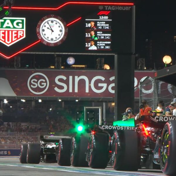Un sorprendente Russell arrebata y se queda con la pole para el Gran Premio de Singapur