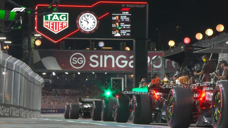 Un sorprendente Russell arrebata y se queda con la pole para el Gran Premio de Singapur