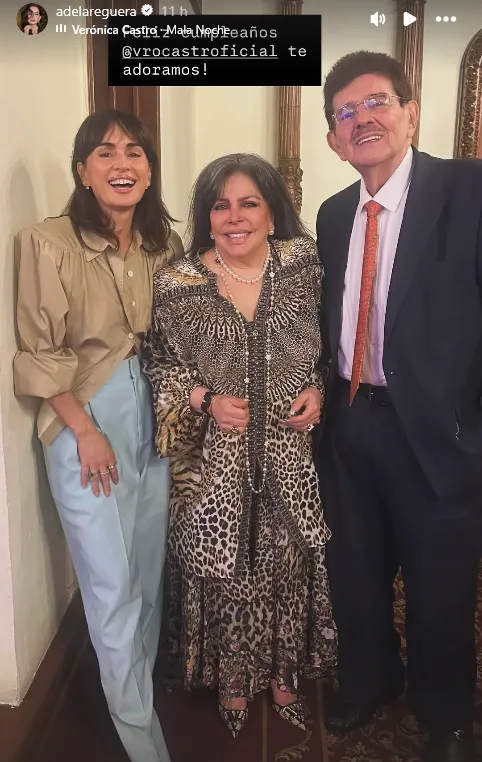 Verónica Castro celebra su cumpleaños