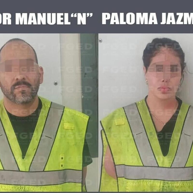 Madre y padrastro de Paloma Nicole, procesados por la muerte de la menor