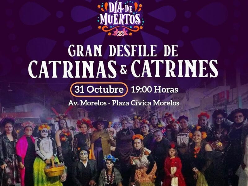 Zacapu se llena de tradición y color con el Gran Desfile de Catrinas y el 1er Festival del Pan de Muerto y Chocolate