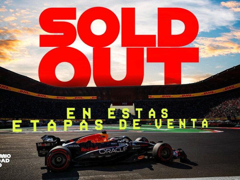 Agotados en su primera etapa los boletos para ver a Checo Pérez en el Gran Premio de México 2026