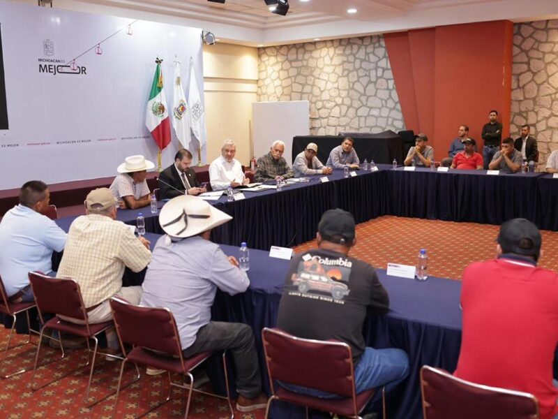 Arroceros de Michoacán agradecen a Bedolla apoyo en precios