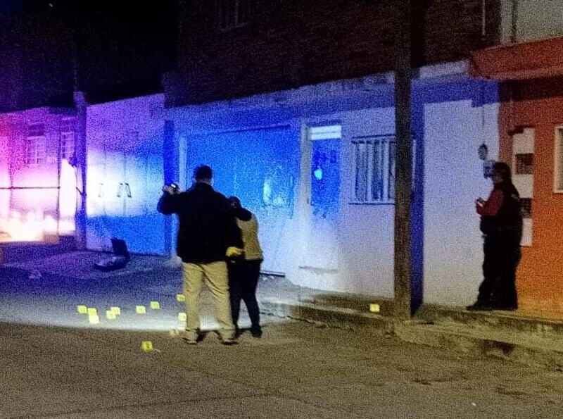 Atacan a balazos domicilio de una persona de la tercera edad en la colonia el Realito de Morelia