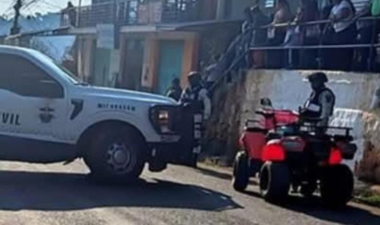 Ataque armado en lonchería de Ziracuaretiro deja una mujer sin vida