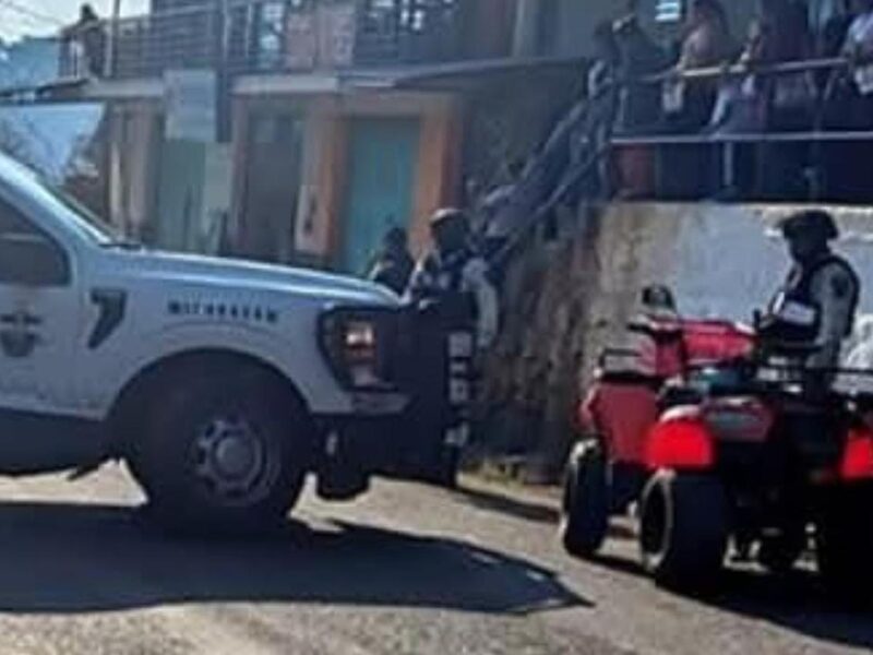 Ataque armado en lonchería de Ziracuaretiro deja una mujer sin vida