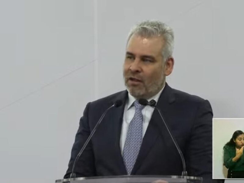 Bedolla no descarta móvil político en el asesinato de Carlos Manzo