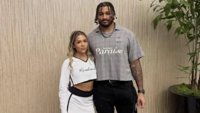 Catalina Mancera, novia de Marshawn Kneeland, está embarazada