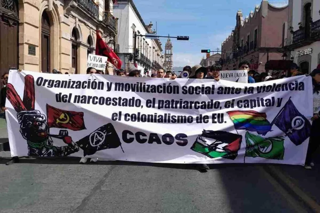 CCAOS marcha en Morelia contra la violencia; advierten manipulación política del descontento social 1