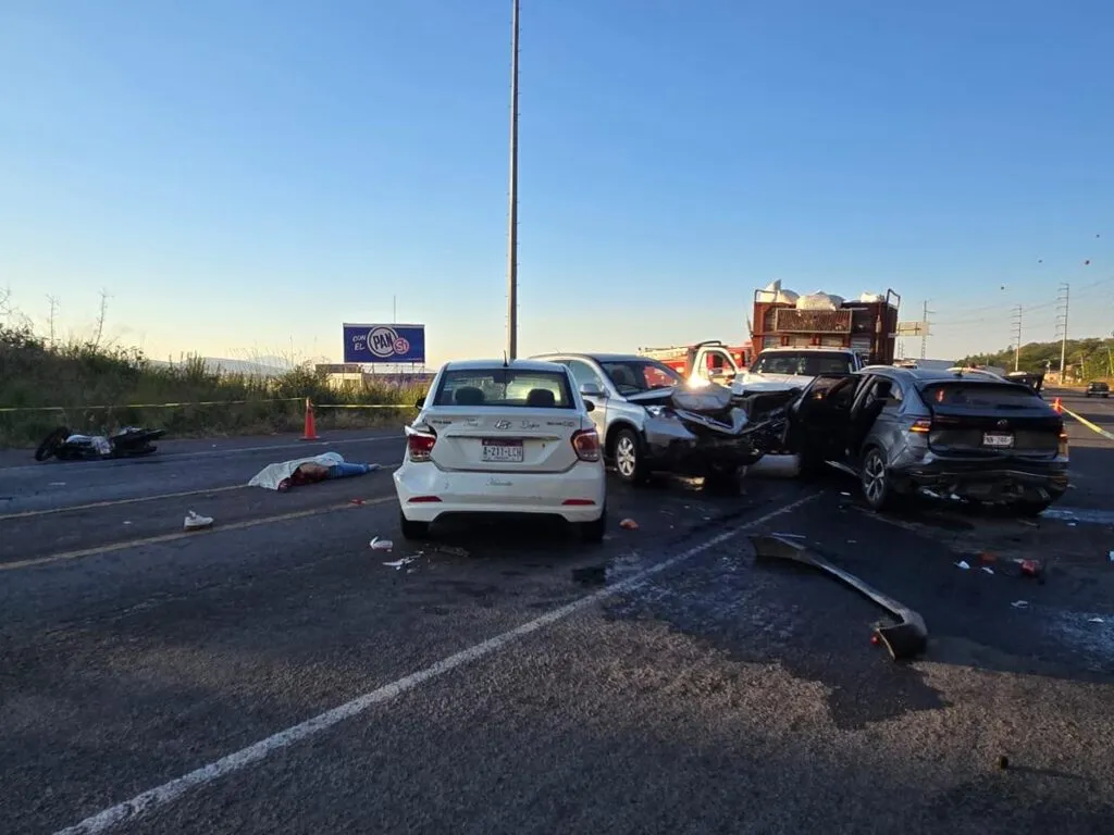 choque-carambola en Zamora deja Un muerto y dos heridos
