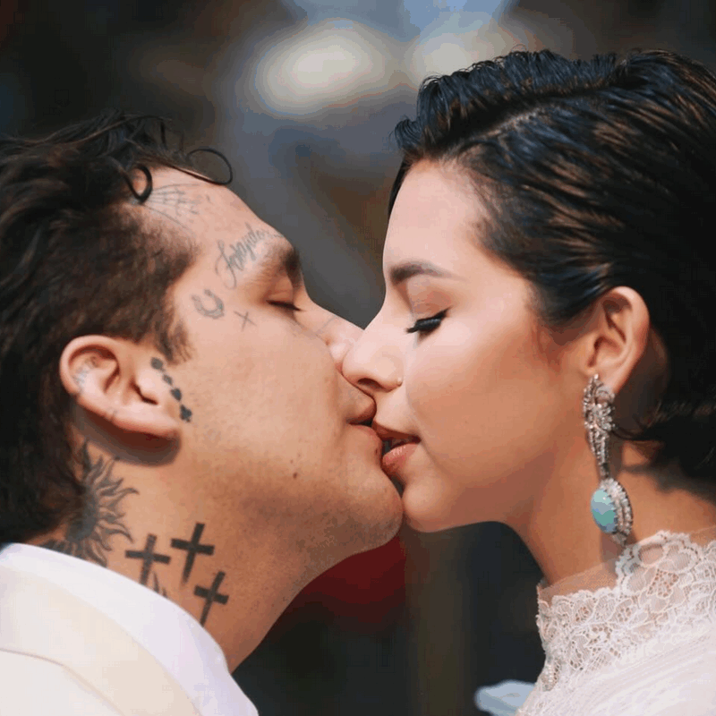 Christian Nodal sorprende con reacción sobre boda religiosa con Ángela Aguilar