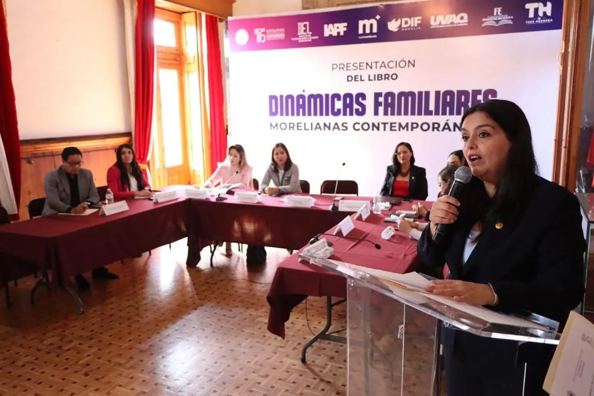 Comisión de la Familia encabeza presentación del libro “Dinámicas Familiares Morelianas Contemporáneas”