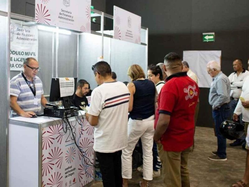 Condonarán multas y recargos por refrendos y licencias durante el Buen Fin 2025 en Michoacán