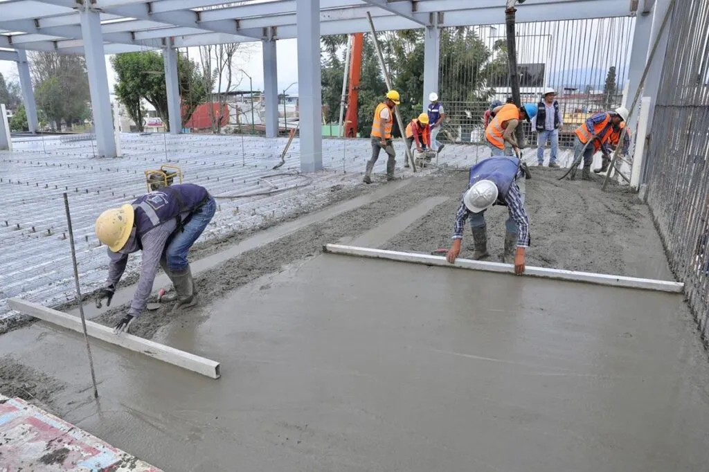 construcción del DIF Uruapan; registra 72% de avance