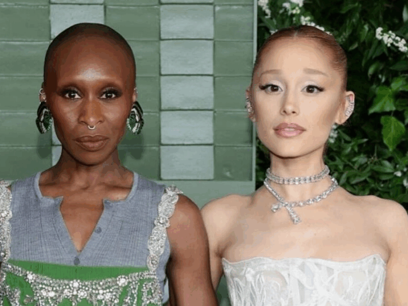 Cynthia Erivo protegió de acosador a Ariana Grande en premiere de Wicked: For Good en Singapur