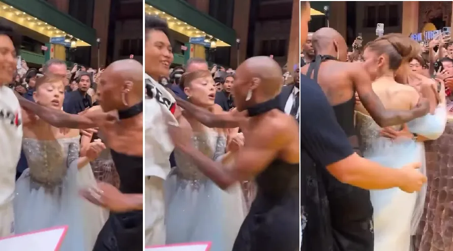 Cynthia Erivo protegió de acosador a Ariana Grande en Singapur